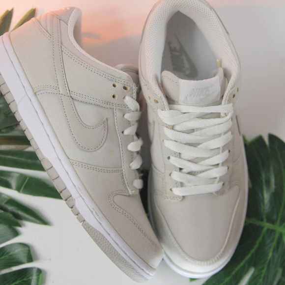 Nike Shoes Nike Dunk Low Cream White Sneakers Size 65 Womens5